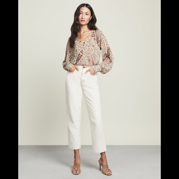 Veronica Beard Blake Straight HighRise Jeans 31/12 - Picture 1 of 8